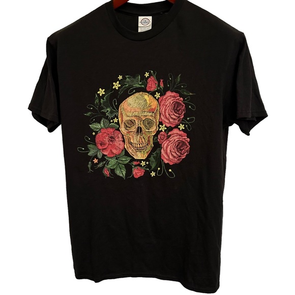 Delta Scull & Roses Tee M - Picture 2 of 5